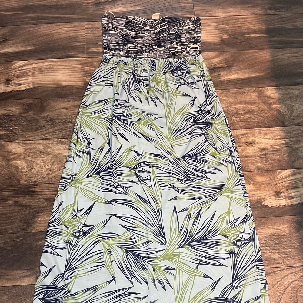 Roxy Strapless Maxi Dress - full length maxi (picture cuts it off)